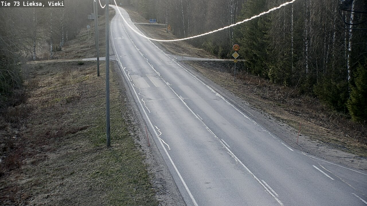 Kelikamerat Kuva Tie 73 Lieksa; Vieki, Lieksa, Pohjois-Karjala