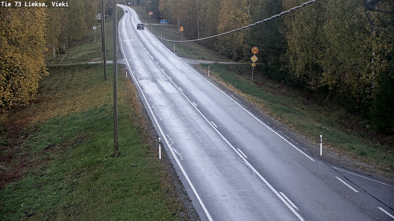 Weather Camera Image Road 73 Lieksa, Vieki, Lieksa, Pohjois-Karjala