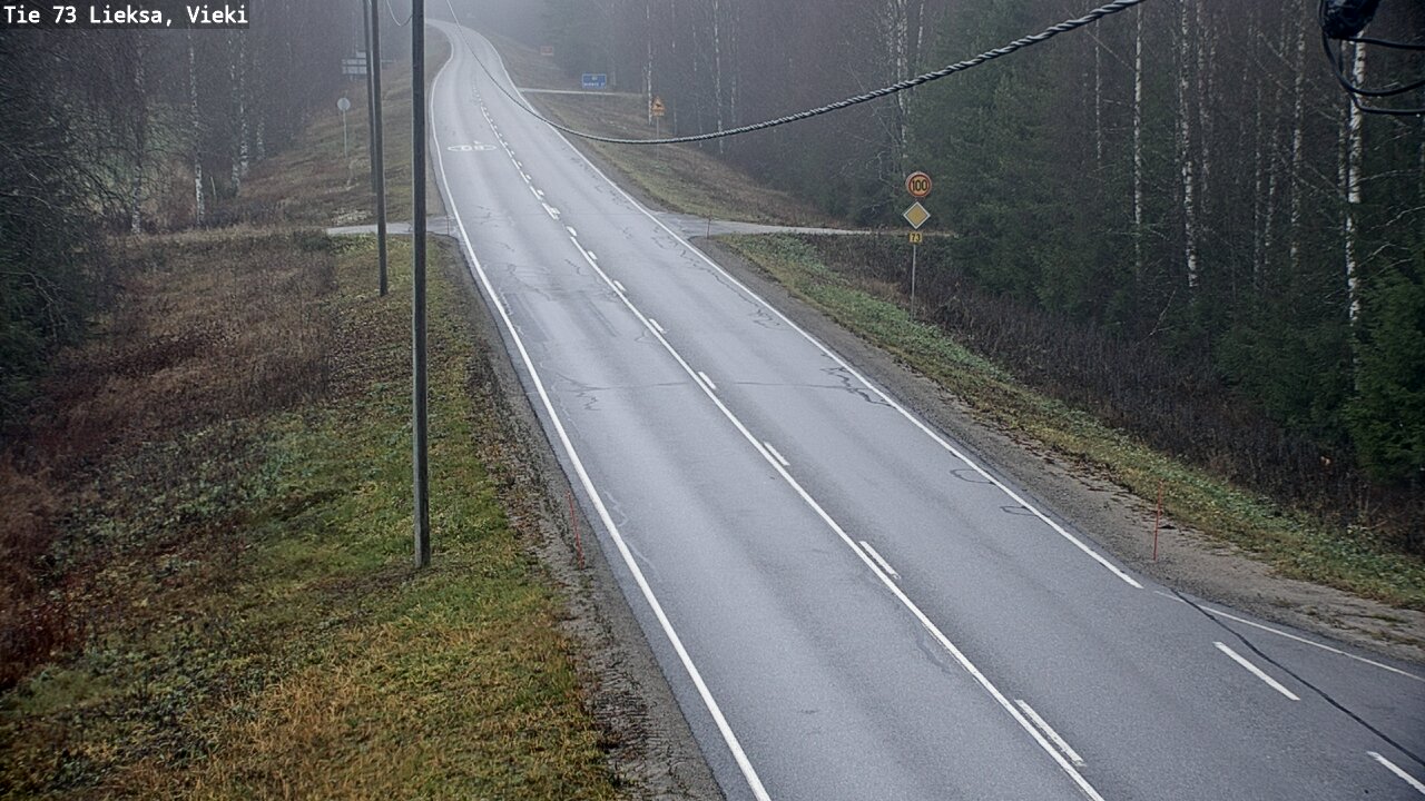 Kelikamerat Kuva Tie 73 Lieksa; Vieki, Lieksa, Pohjois-Karjala