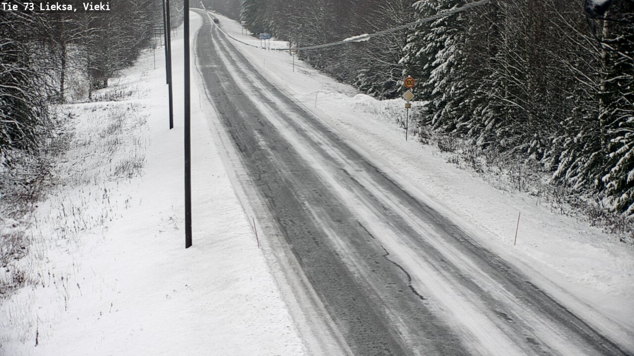 Weather Camera Image Road 73 Lieksa, Vieki, Lieksa, Pohjois-Karjala