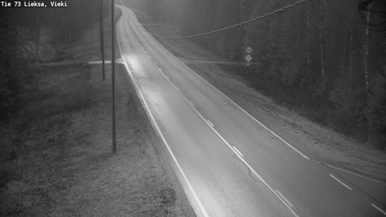 Kelikamerat Kuva Tie 73 Lieksa; Vieki, Lieksa, Pohjois-Karjala