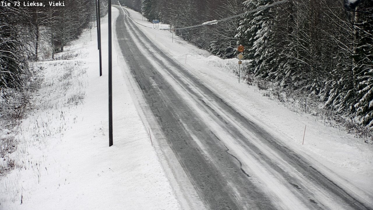 Weather Camera Image Road 73 Lieksa, Vieki, Lieksa, Pohjois-Karjala