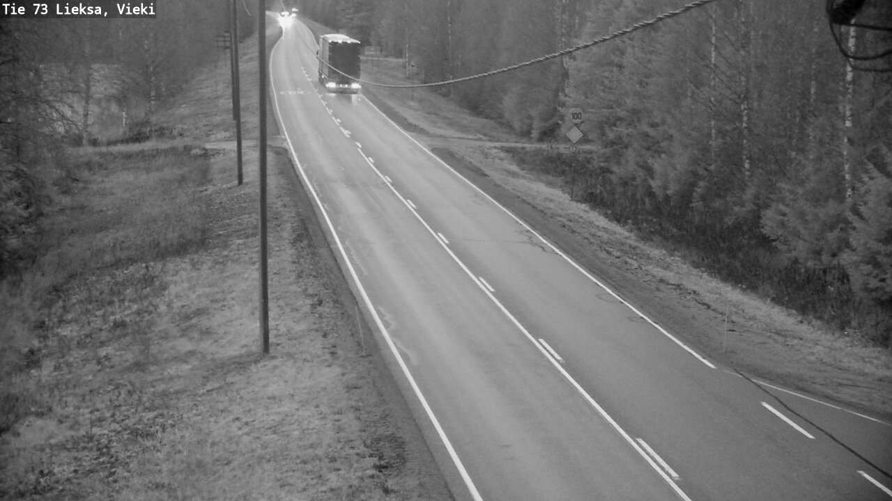 Kelikamerat Kuva Tie 73 Lieksa; Vieki, Lieksa, Pohjois-Karjala