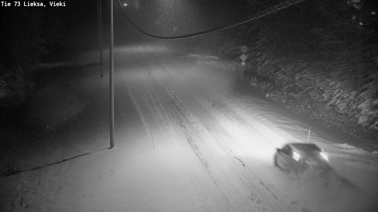 Kelikamerat Kuva Tie 73 Lieksa; Vieki, Lieksa, Pohjois-Karjala