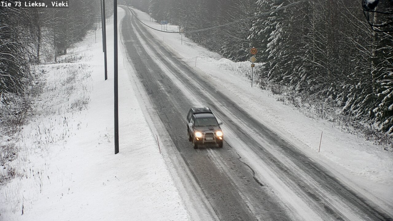 Weather Camera Image Road 73 Lieksa, Vieki, Lieksa, Pohjois-Karjala