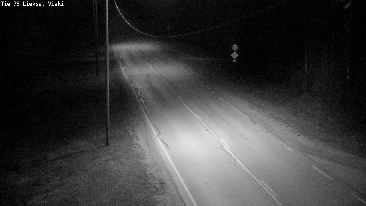 Weather Camera Image Väg 73 Lieksa, Vieki, Lieksa, Pohjois-Karjala