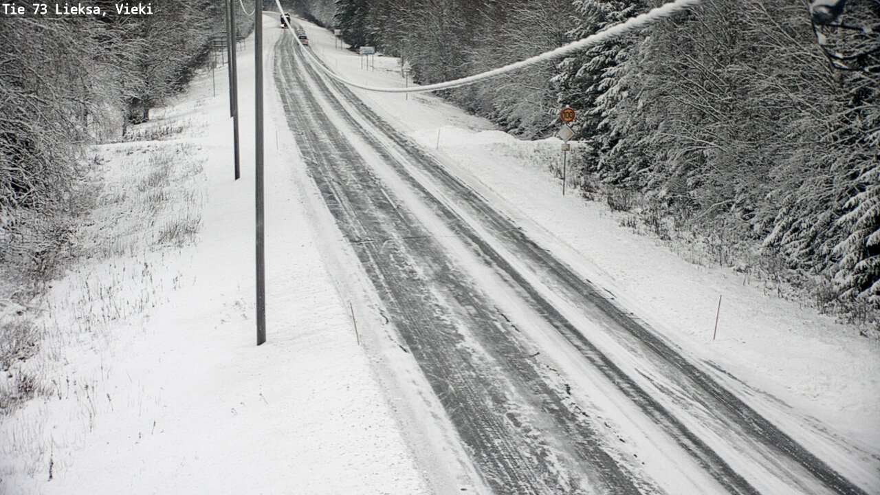 Kelikamerat Kuva Tie 73 Lieksa; Vieki, Lieksa, Pohjois-Karjala