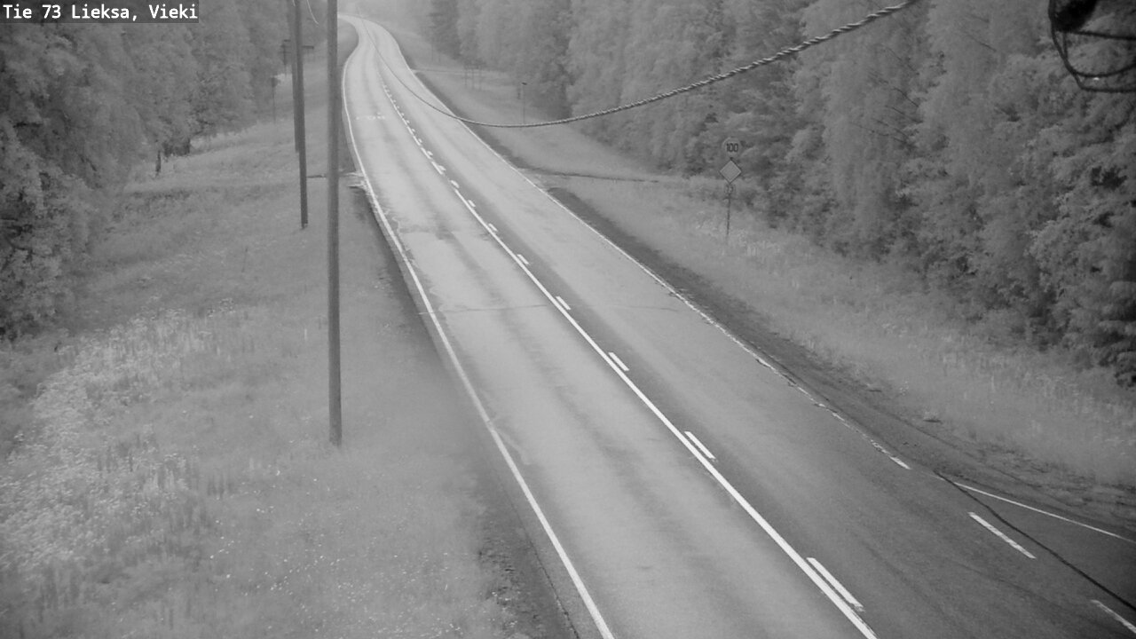 Kelikamerat Kuva Tie 73 Lieksa; Vieki, Lieksa, Pohjois-Karjala