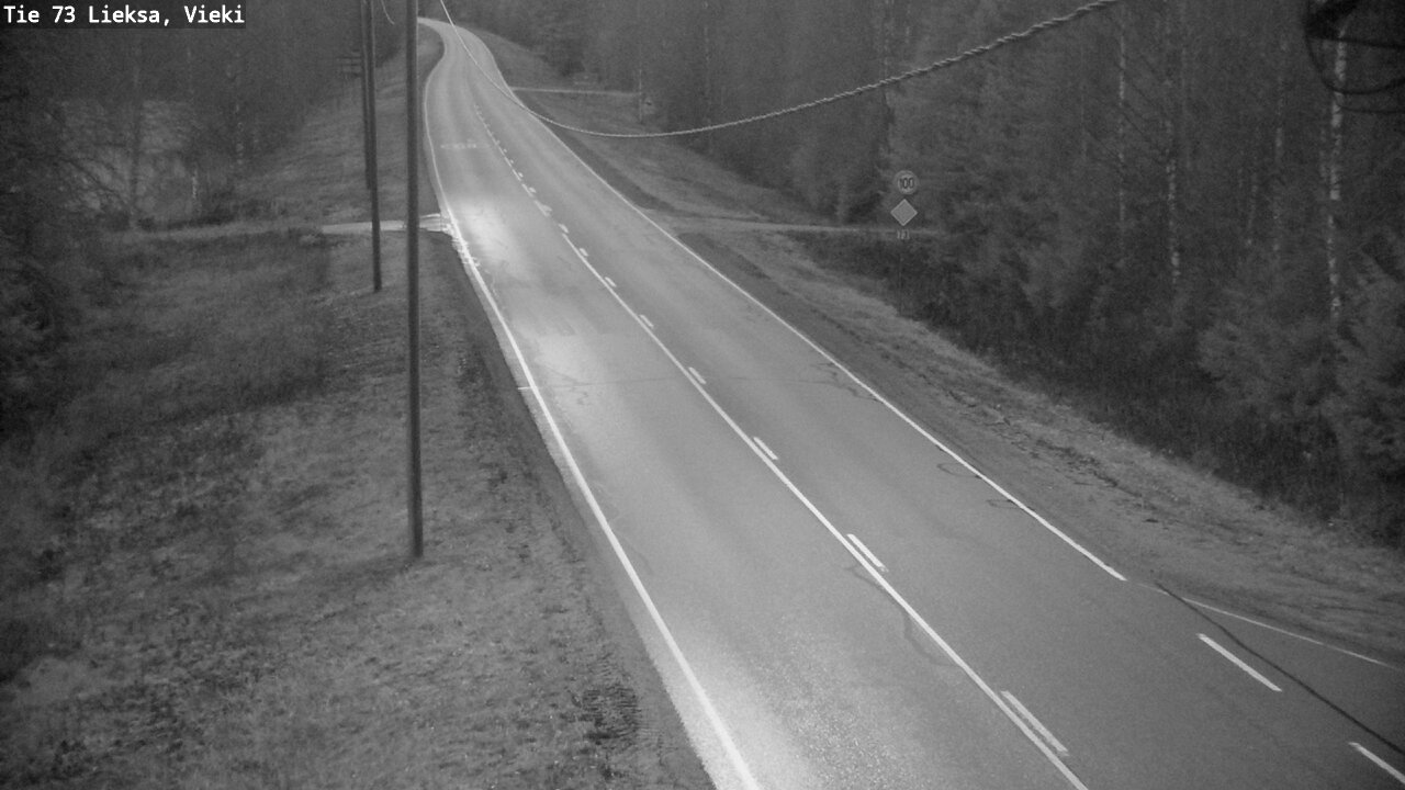 Kelikamerat Kuva Tie 73 Lieksa; Vieki, Lieksa, Pohjois-Karjala