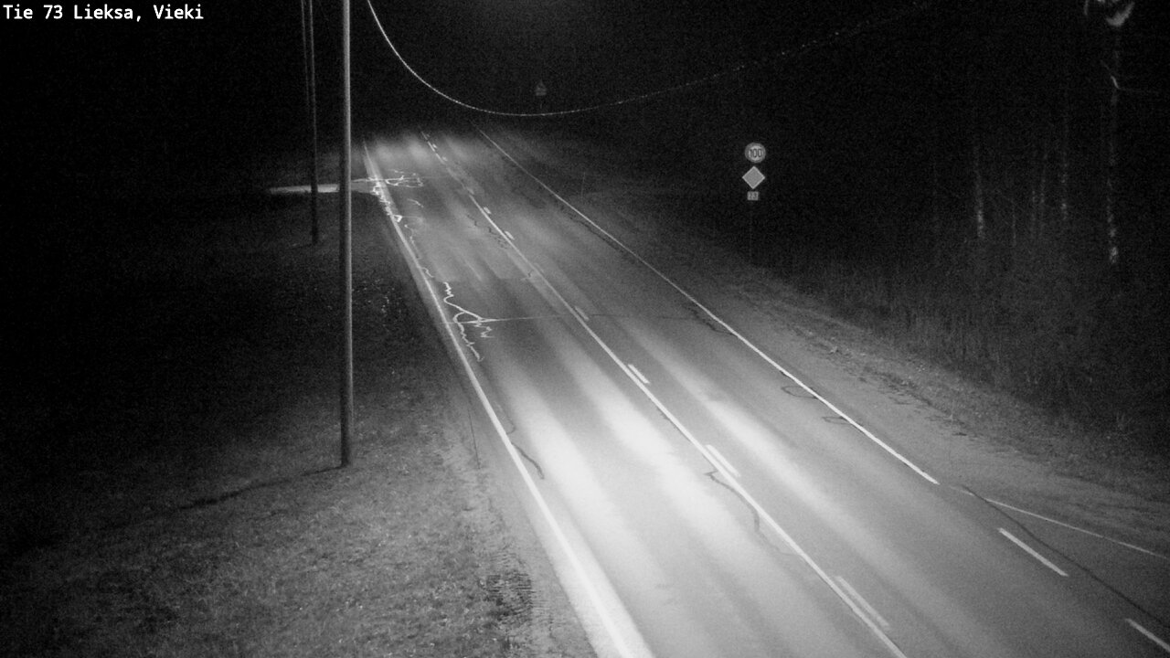Weather Camera Image Road 73 Lieksa, Vieki, Lieksa, Pohjois-Karjala