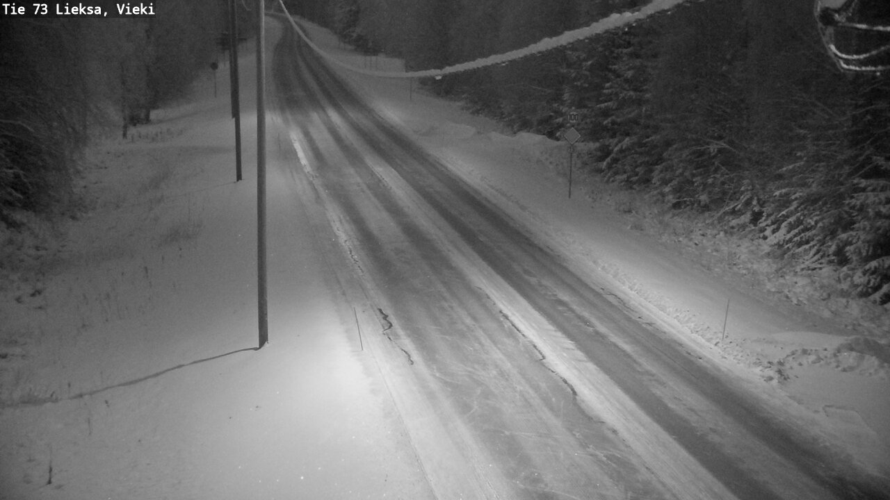 Kelikamerat Kuva Tie 73 Lieksa; Vieki, Lieksa, Pohjois-Karjala
