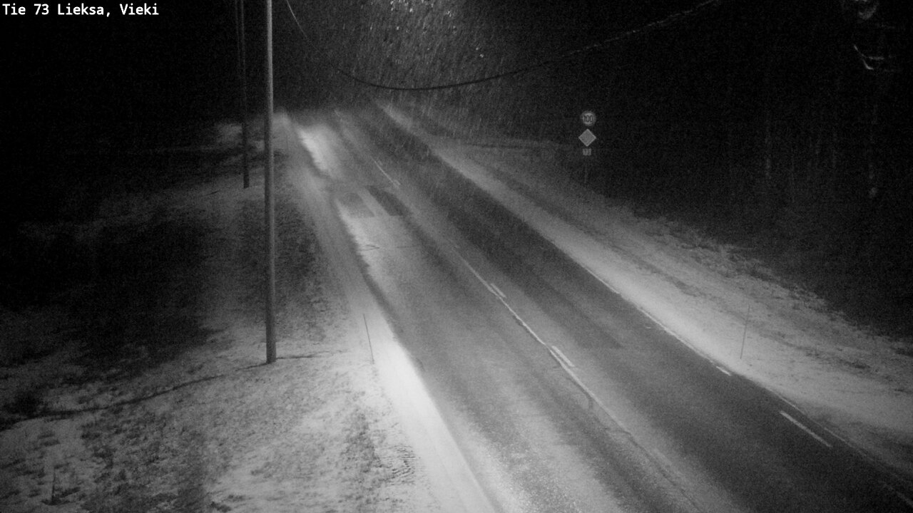 Kelikamerat Kuva Tie 73 Lieksa; Vieki, Lieksa, Pohjois-Karjala