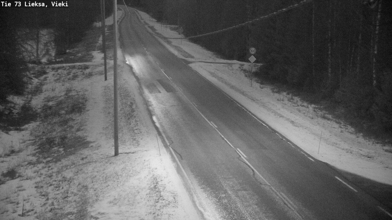 Kelikamerat Kuva Tie 73 Lieksa; Vieki, Lieksa, Pohjois-Karjala