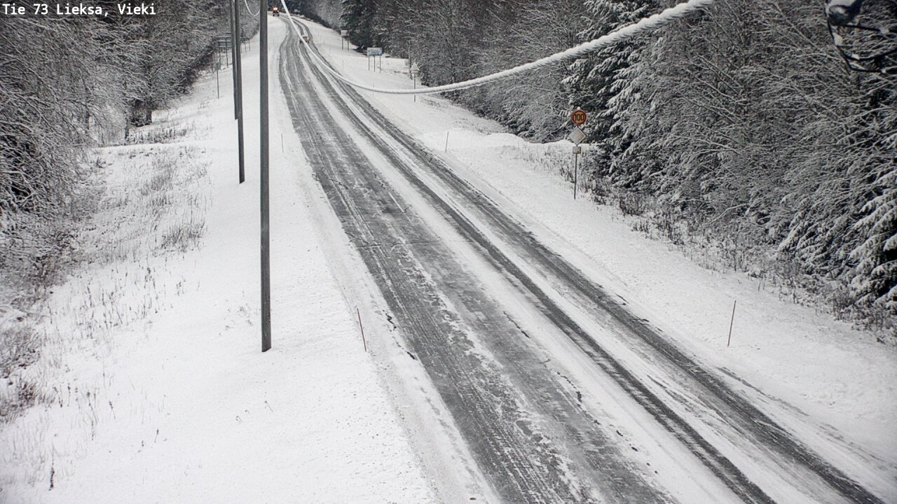 Kelikamerat Kuva Tie 73 Lieksa; Vieki, Lieksa, Pohjois-Karjala