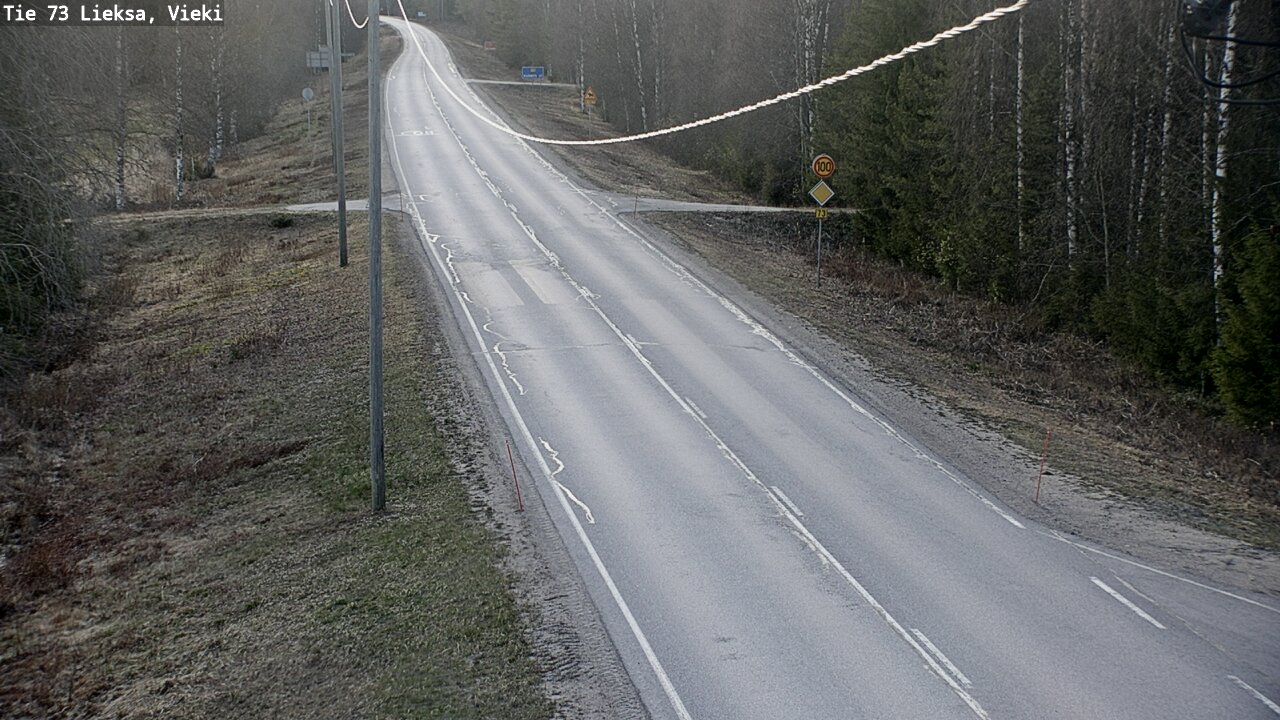 Kelikamerat Kuva Tie 73 Lieksa; Vieki, Lieksa, Pohjois-Karjala