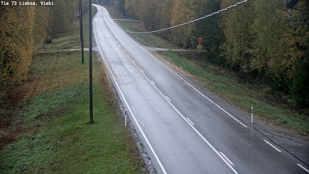 Weather Camera Image Road 73 Lieksa, Vieki, Lieksa, Pohjois-Karjala