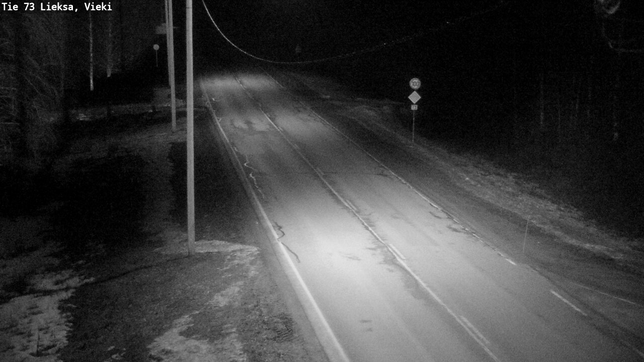 Kelikamerat Kuva Tie 73 Lieksa; Vieki, Lieksa, Pohjois-Karjala