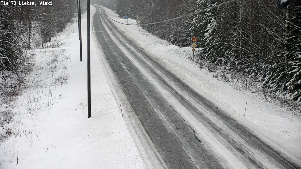 Weather Camera Image Road 73 Lieksa, Vieki, Lieksa, Pohjois-Karjala