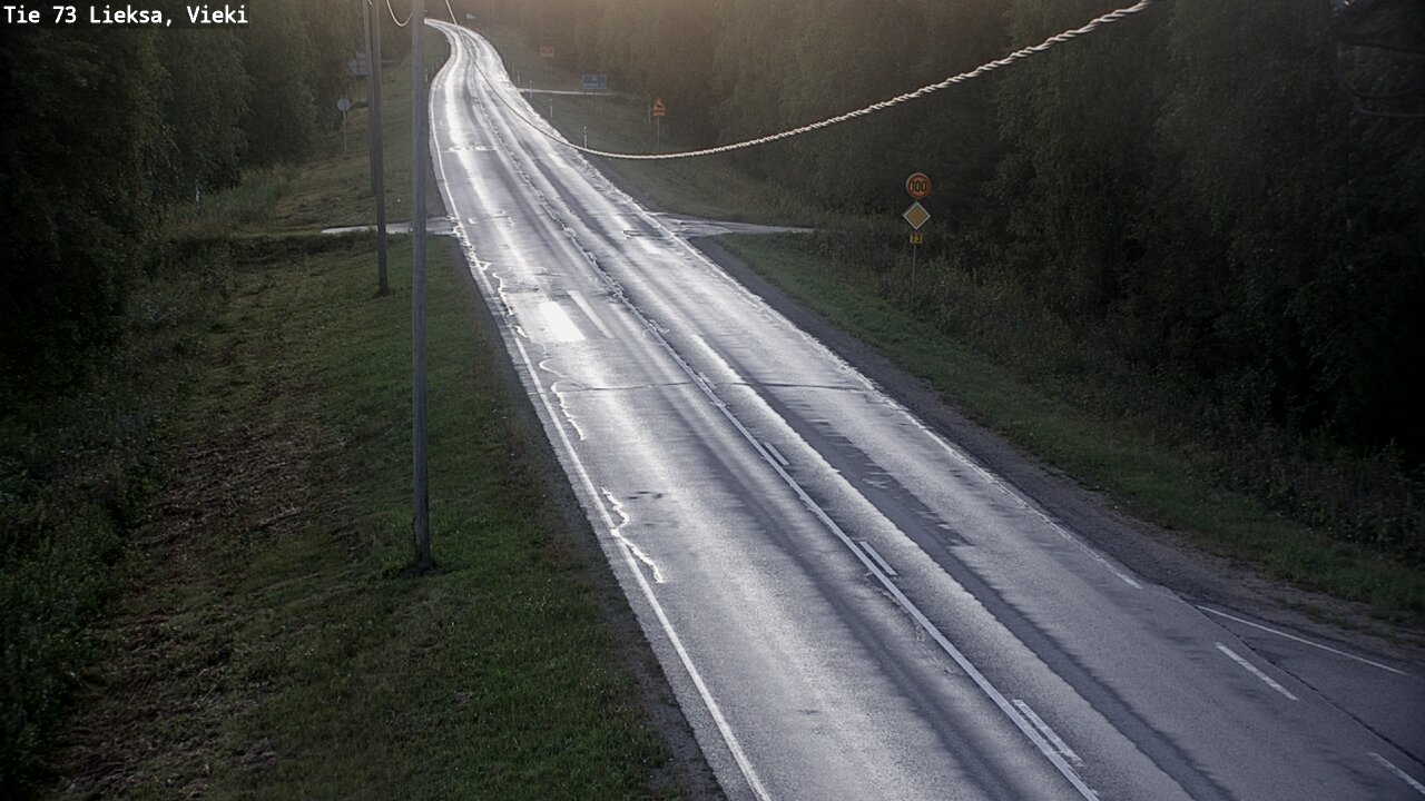 Kelikamerat Kuva Tie 73 Lieksa; Vieki, Lieksa, Pohjois-Karjala