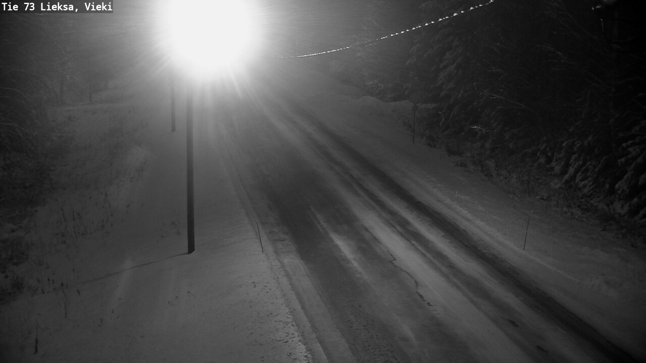 Weather Camera Image Road 73 Lieksa, Vieki, Lieksa, Pohjois-Karjala