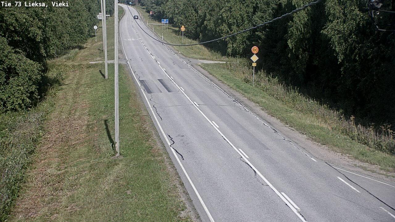 Weather Camera Image Väg 73 Lieksa, Vieki, Lieksa, Pohjois-Karjala