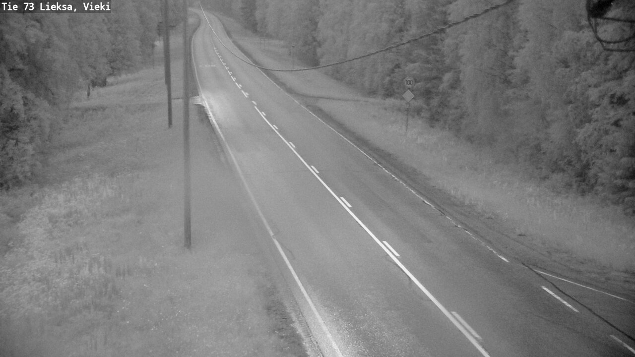 Kelikamerat Kuva Tie 73 Lieksa; Vieki, Lieksa, Pohjois-Karjala