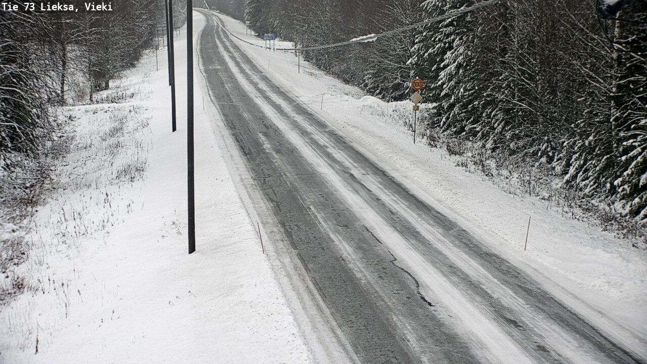 Weather Camera Image Road 73 Lieksa, Vieki, Lieksa, Pohjois-Karjala