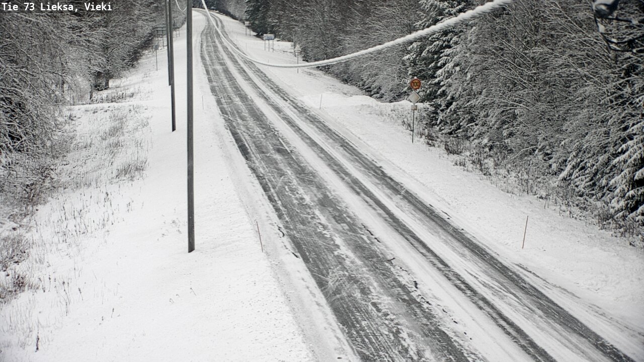 Kelikamerat Kuva Tie 73 Lieksa; Vieki, Lieksa, Pohjois-Karjala