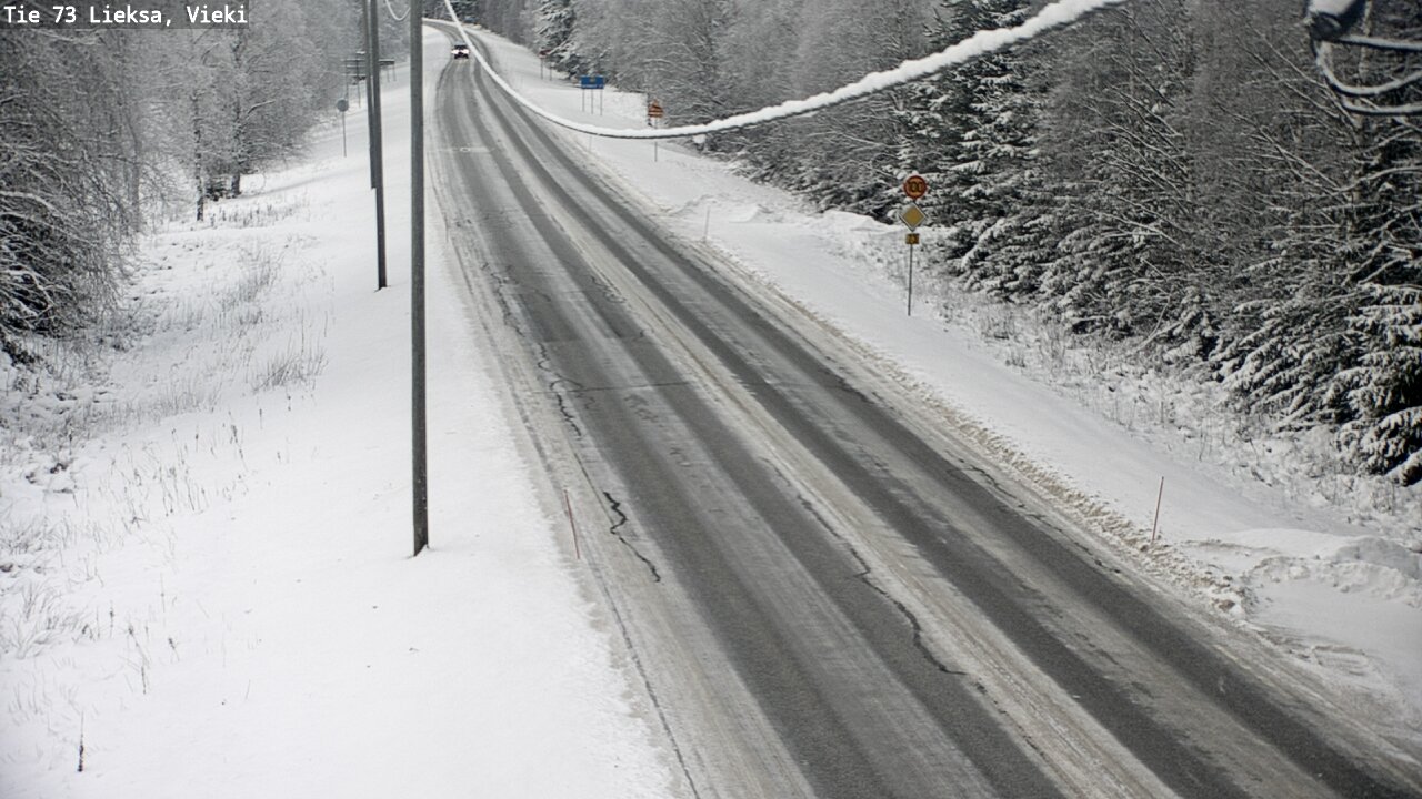 Weather Camera Image Väg 73 Lieksa, Vieki, Lieksa, Pohjois-Karjala