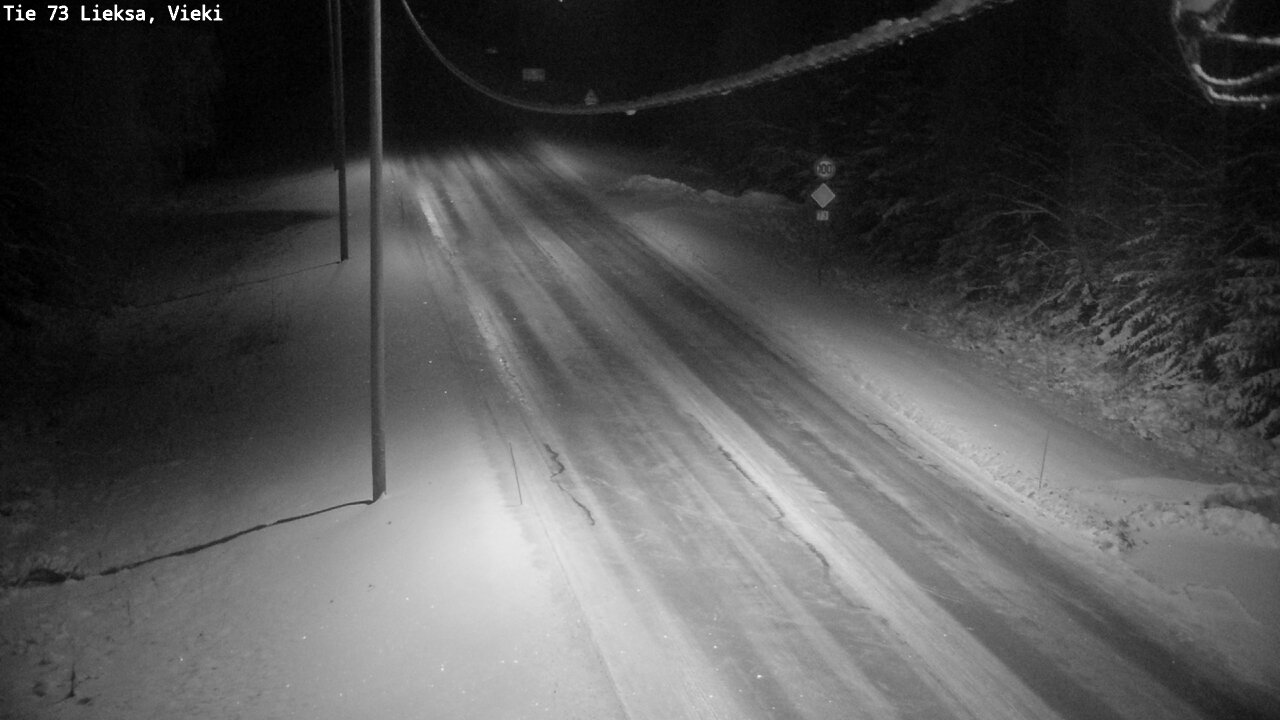 Kelikamerat Kuva Tie 73 Lieksa; Vieki, Lieksa, Pohjois-Karjala