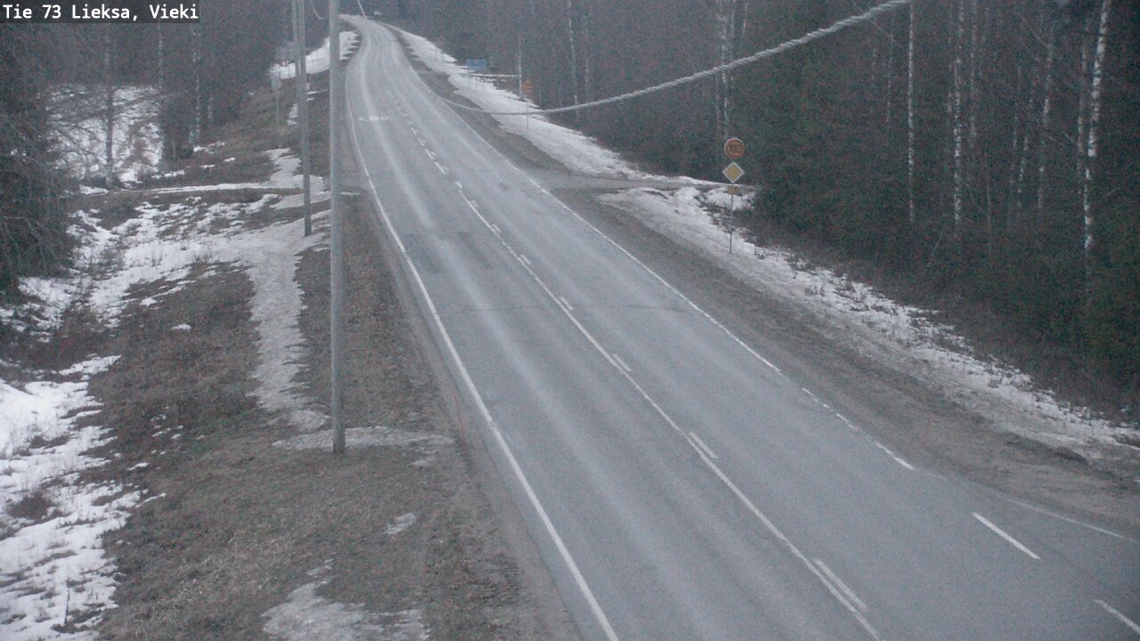 Weather Camera Image Road 73 Lieksa, Vieki, Lieksa, Pohjois-Karjala