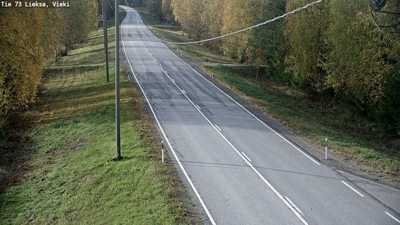 Kelikamerat Kuva Tie 73 Lieksa; Vieki, Lieksa, Pohjois-Karjala