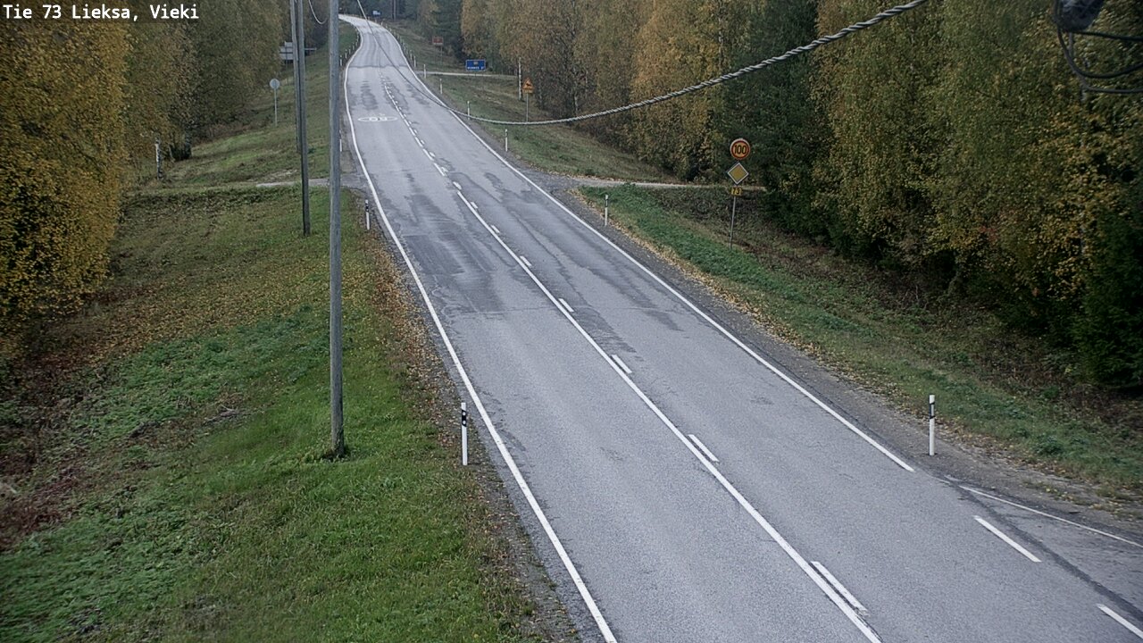 Kelikamerat Kuva Tie 73 Lieksa; Vieki, Lieksa, Pohjois-Karjala