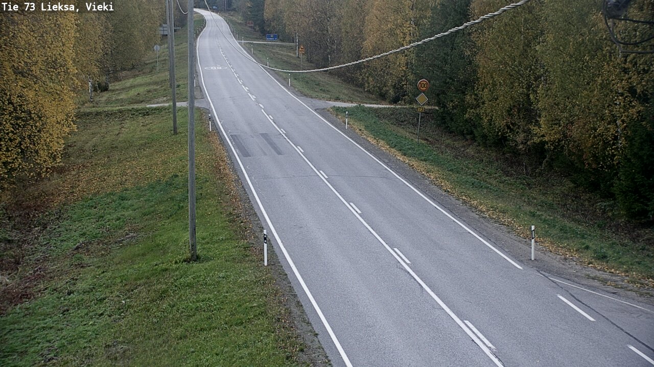 Weather Camera Image Road 73 Lieksa, Vieki, Lieksa, Pohjois-Karjala