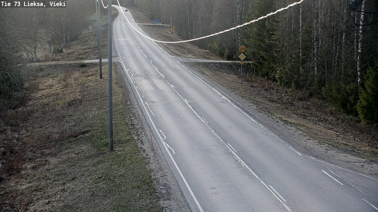 Kelikamerat Kuva Tie 73 Lieksa; Vieki, Lieksa, Pohjois-Karjala