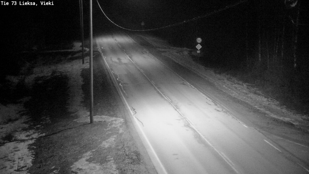 Kelikamerat Kuva Tie 73 Lieksa; Vieki, Lieksa, Pohjois-Karjala