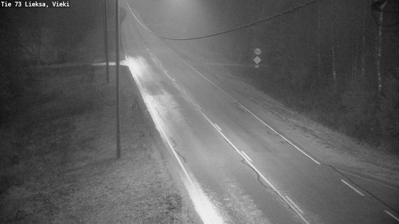 Kelikamerat Kuva Tie 73 Lieksa; Vieki, Lieksa, Pohjois-Karjala