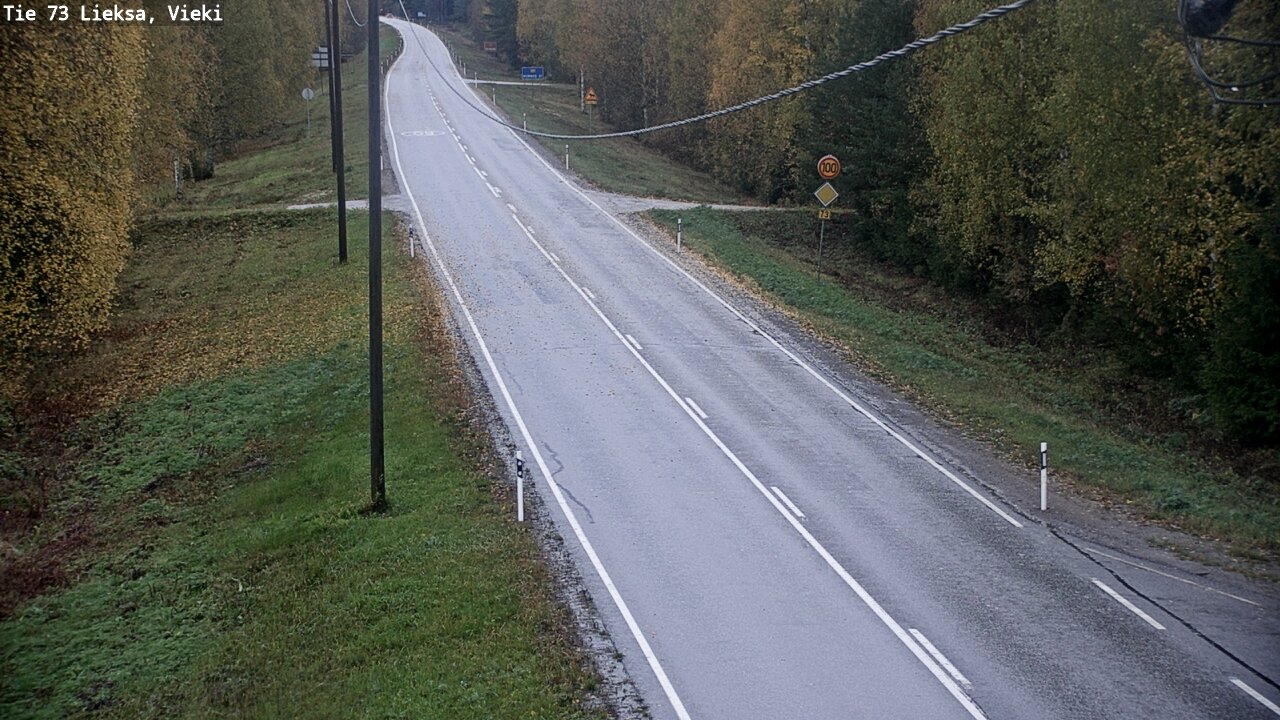 Weather Camera Image Road 73 Lieksa, Vieki, Lieksa, Pohjois-Karjala