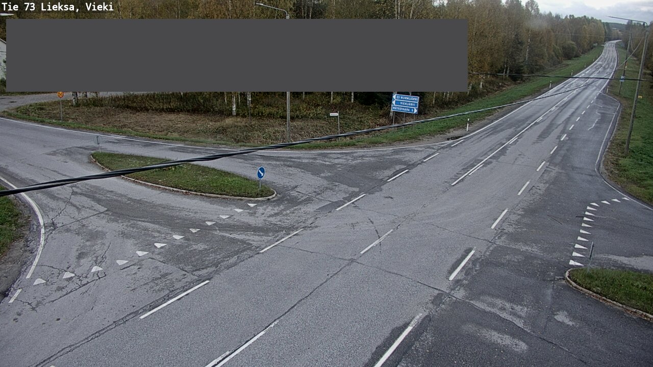 Weather Camera Image Road 73 Lieksa, Vieki, Lieksa, Pohjois-Karjala
