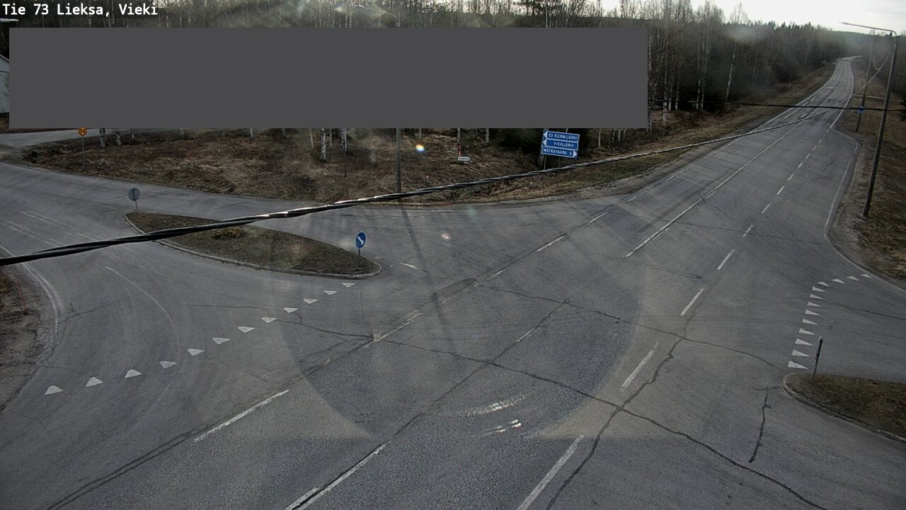 Weather Camera Image Road 73 Lieksa, Vieki, Lieksa, Pohjois-Karjala