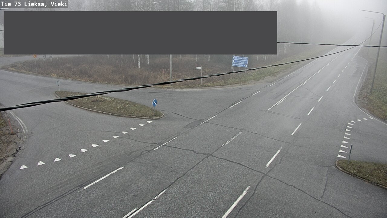 Kelikamerat Kuva Tie 73 Lieksa; Vieki, Lieksa, Pohjois-Karjala