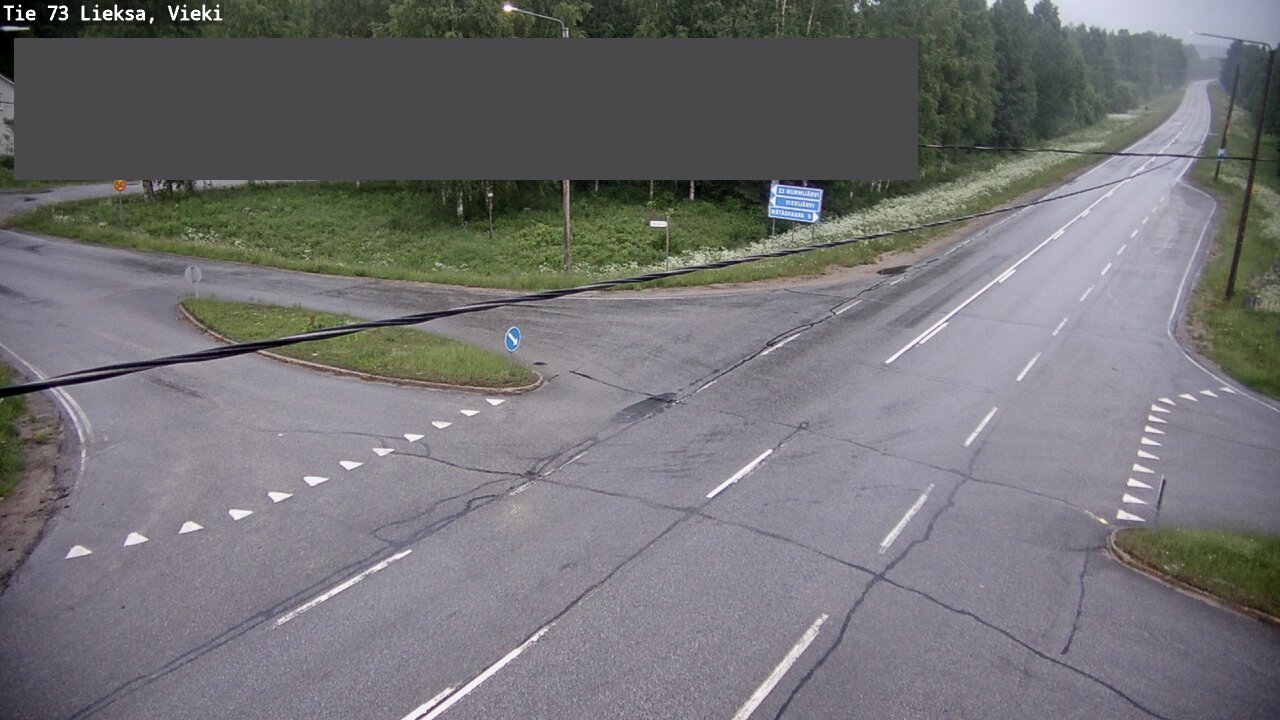 Kelikamerat Kuva Tie 73 Lieksa; Vieki, Lieksa, Pohjois-Karjala