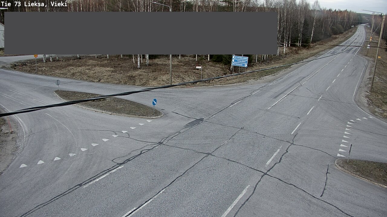 Kelikamerat Kuva Tie 73 Lieksa; Vieki, Lieksa, Pohjois-Karjala