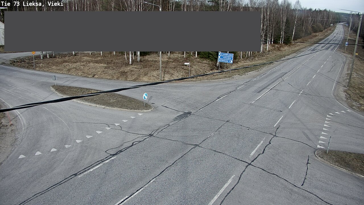 Kelikamerat Kuva Tie 73 Lieksa; Vieki, Lieksa, Pohjois-Karjala