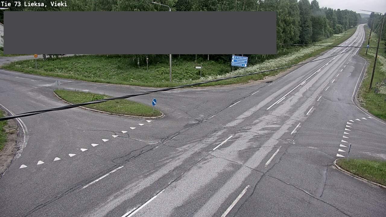 Weather Camera Image Väg 73 Lieksa, Vieki, Lieksa, Pohjois-Karjala