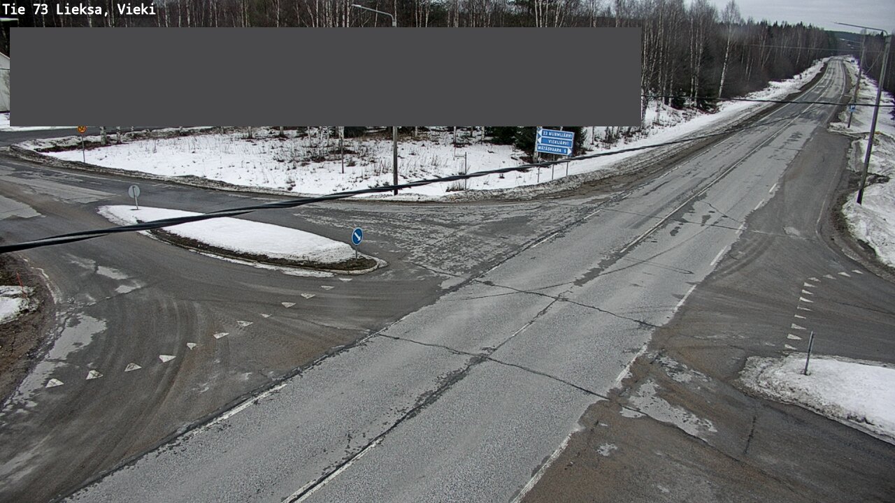 Kelikamerat Kuva Tie 73 Lieksa; Vieki, Lieksa, Pohjois-Karjala