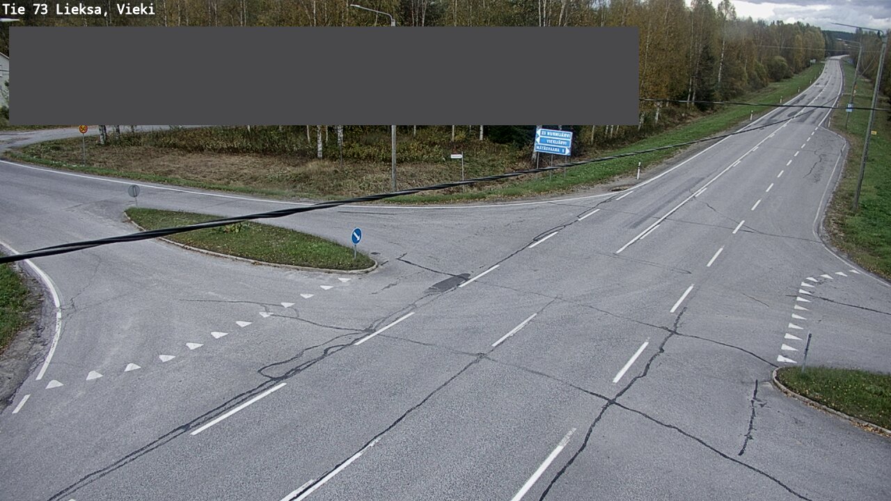 Kelikamerat Kuva Tie 73 Lieksa; Vieki, Lieksa, Pohjois-Karjala