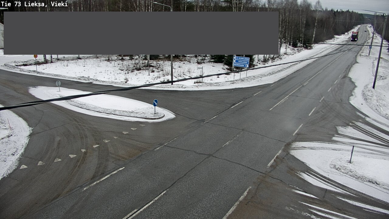 Kelikamerat Kuva Tie 73 Lieksa; Vieki, Lieksa, Pohjois-Karjala