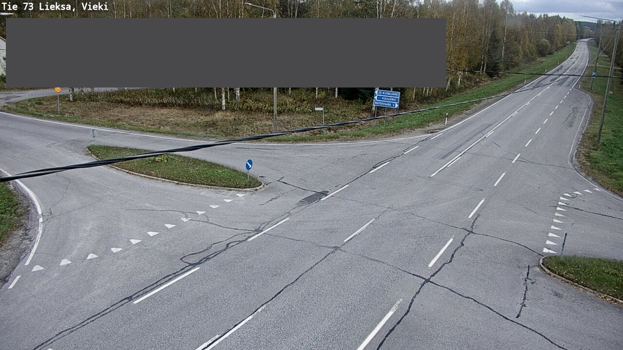 Kelikamerat Kuva Tie 73 Lieksa; Vieki, Lieksa, Pohjois-Karjala