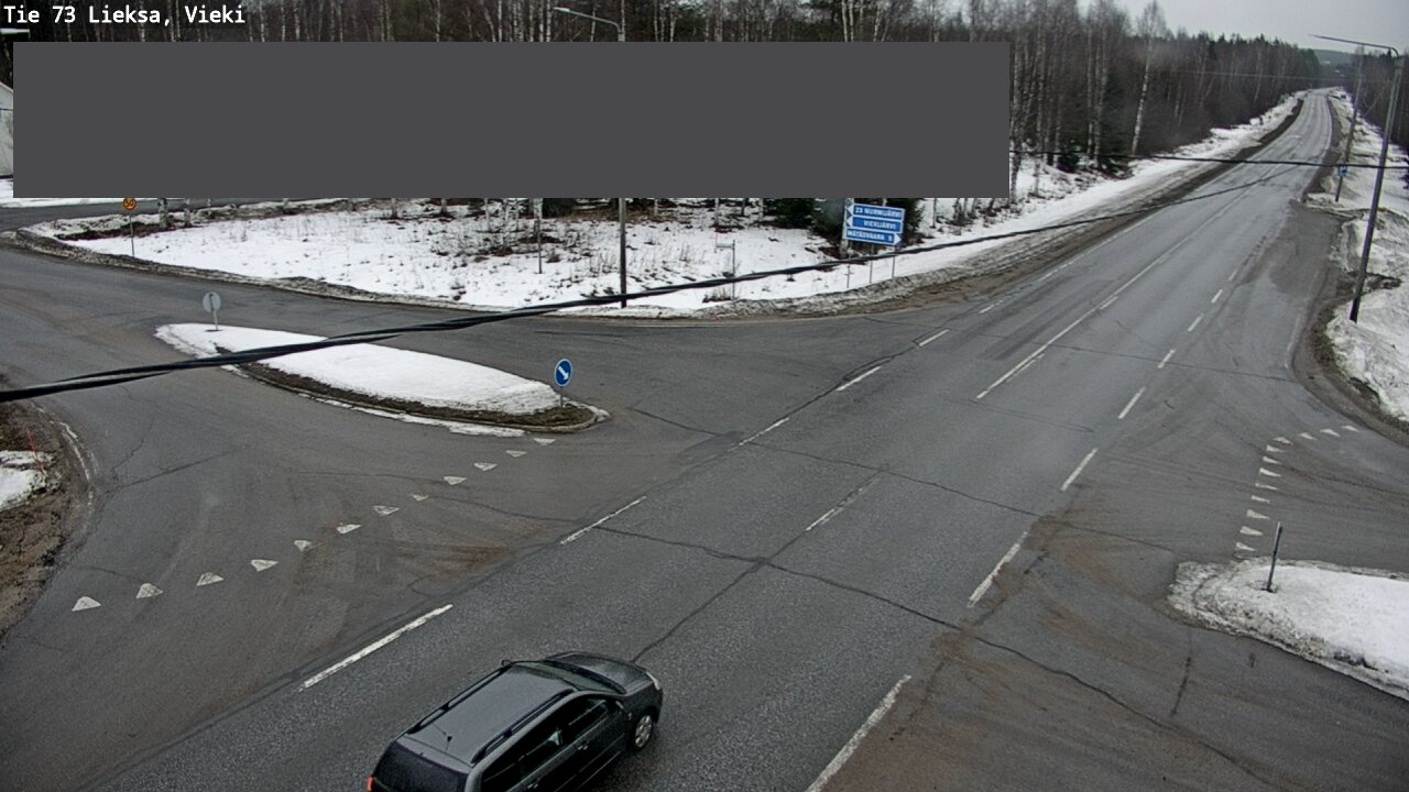 Weather Camera Image Väg 73 Lieksa, Vieki, Lieksa, Pohjois-Karjala
